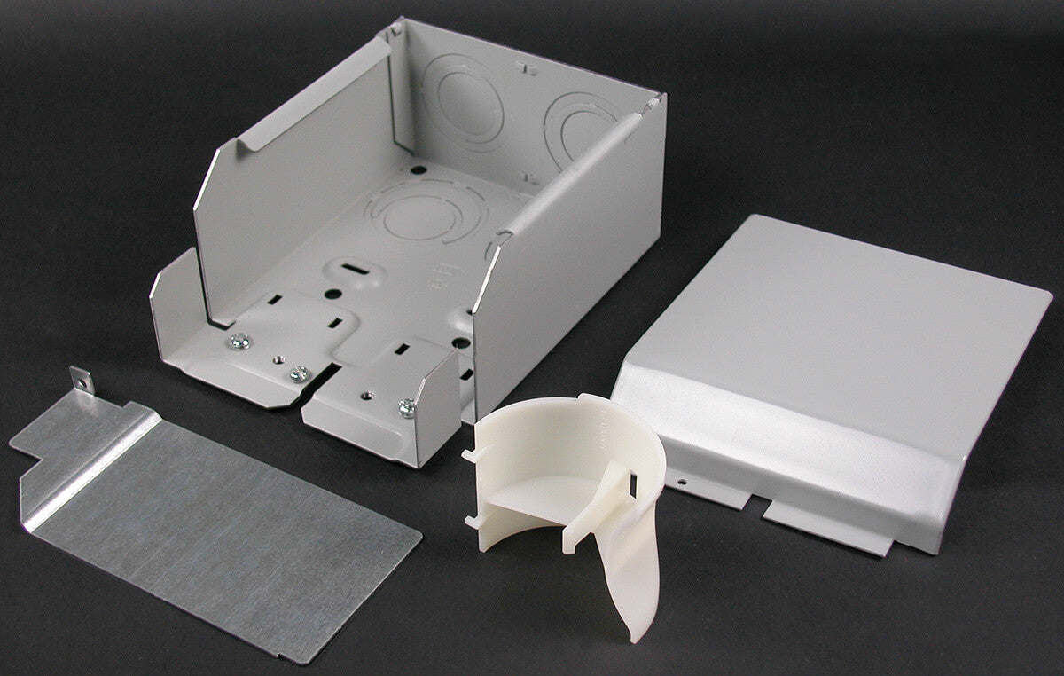 WIREMOLD G4010DFO cable tray accessory Cable entrance end fitting