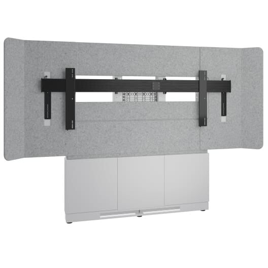 Middle Atlantic Products FM-DS-6675FW-LD8W TV mount 2.67 m (105") Grey, Silver, White