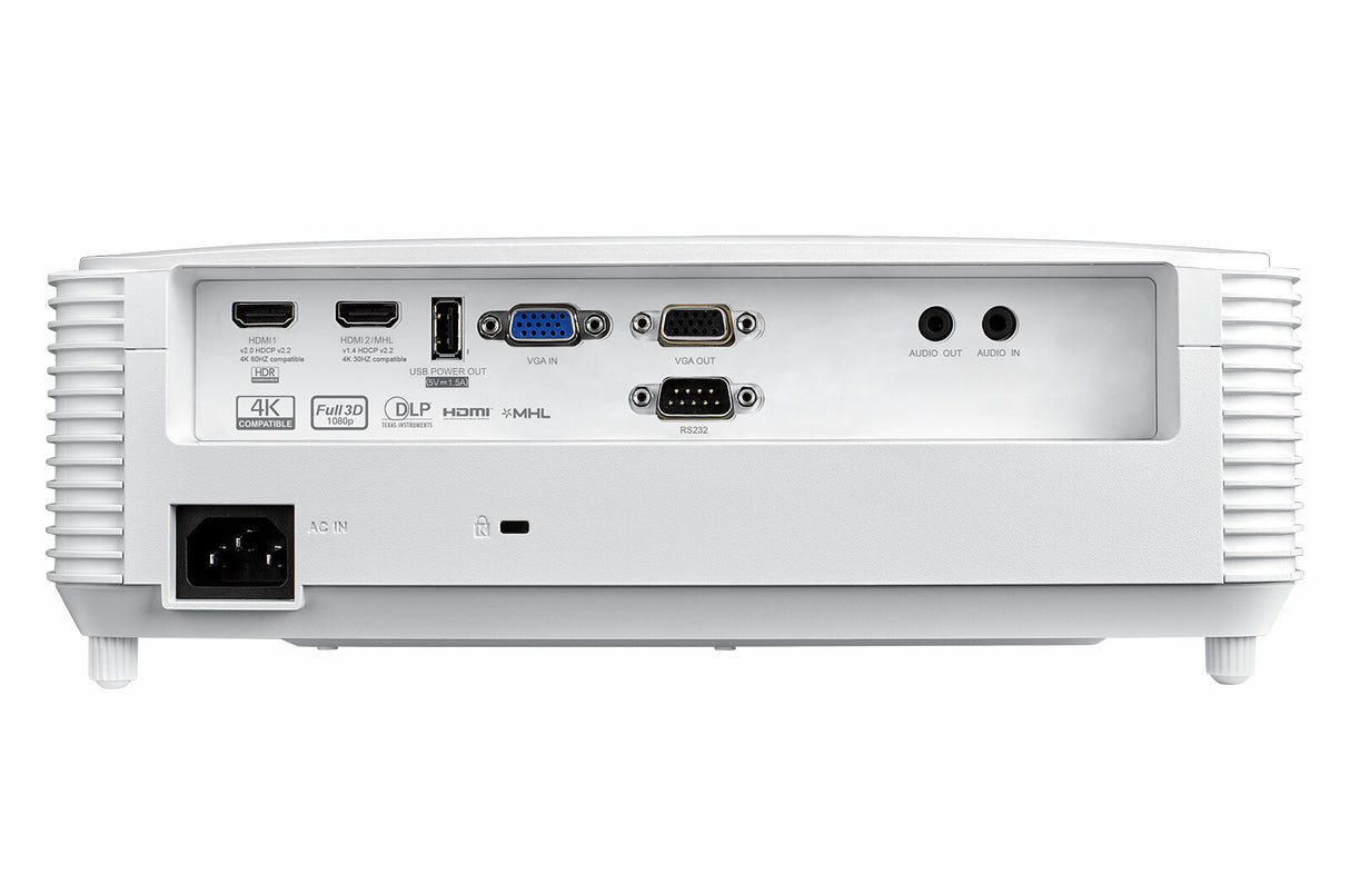 Optoma GT1080HDR data projector Short throw projector 4000 ANSI lumens DLP 1080p (1920x1080) White