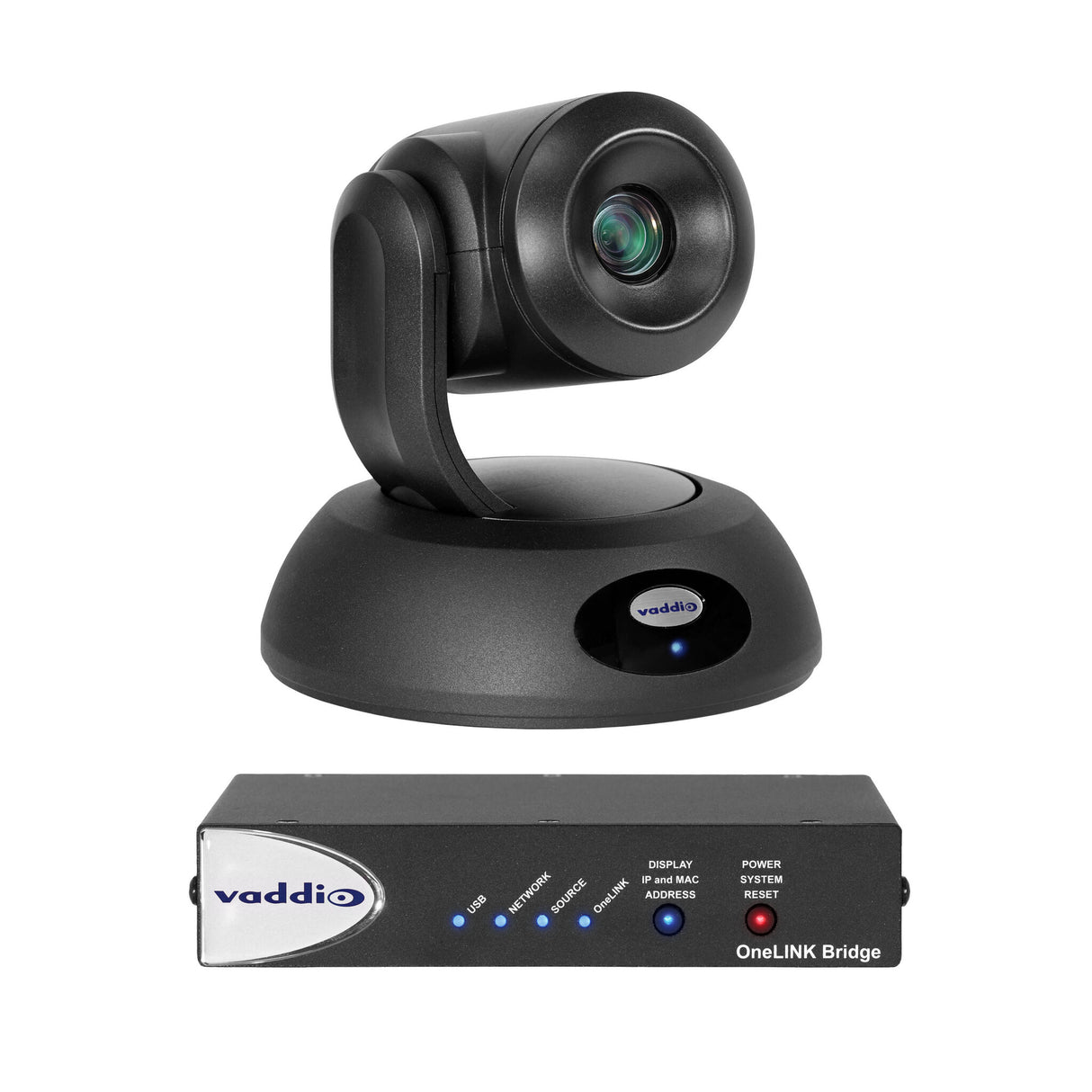 Vaddio RoboSHOT 4K 30E HDBT OneLINK Bridge PTZ Camera System