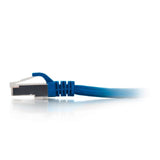 C2G 10ft (3m) Cat6 Snagless Shielded STP Ethernet Network Patch Cable - Blue