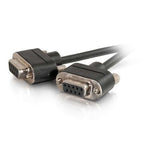 C2G 6ft DB9/DB9 serial cable Black 1.83 m