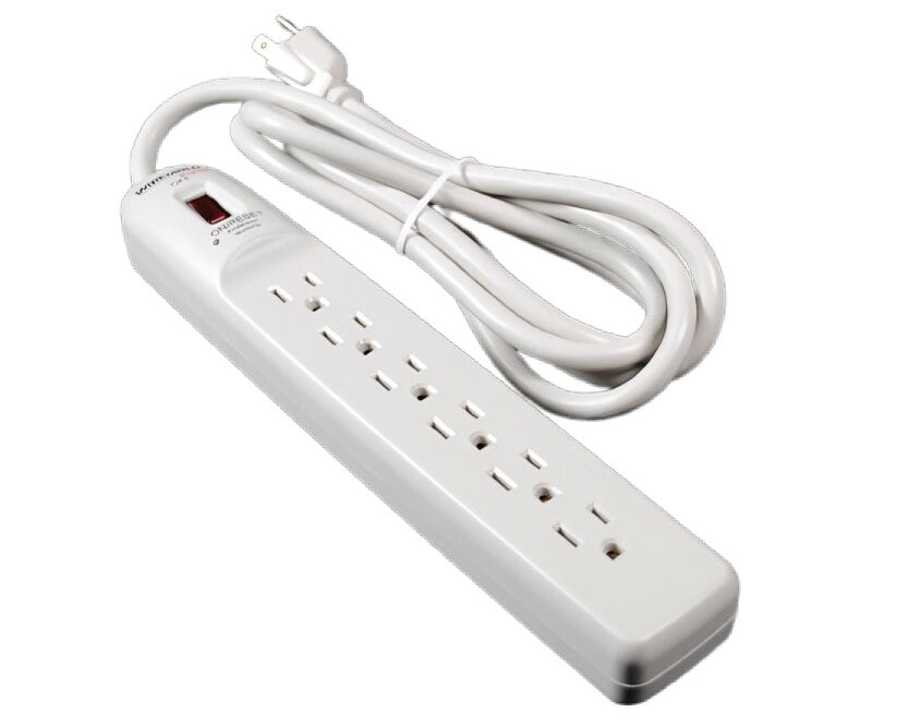 WIREMOLD PR610N power extension 1.8 m 6 AC outlet(s) Indoor White