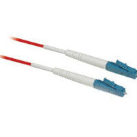C2G 1m LC/LC Plenum-Rated 9/125 Simplex Single-Mode Fiber Patch Cable InfiniBand/fibre optic cable Red