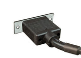 WIREMOLD AV1002BK wall plate/switch cover Black
