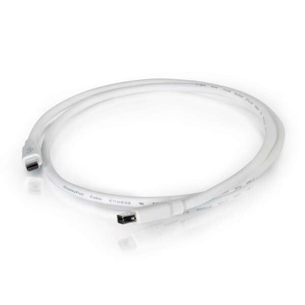 C2G 54411 DisplayPort cable 1.83 m Mini DisplayPort White