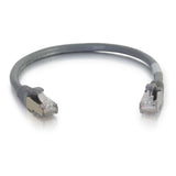 C2G 5ft (1.5m) Cat5e Snagless Shielded STP Ethernet Network Patch Cable - Gray