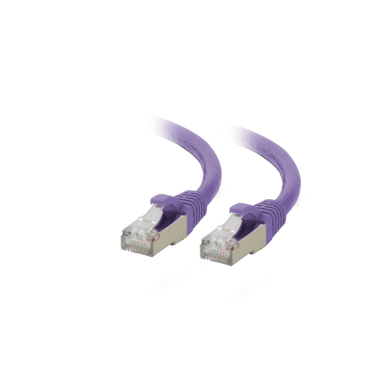 C2G 6ft (1.8m) Cat6A Snagless Shielded (STP) Ethernet Network Patch Cable - Purple