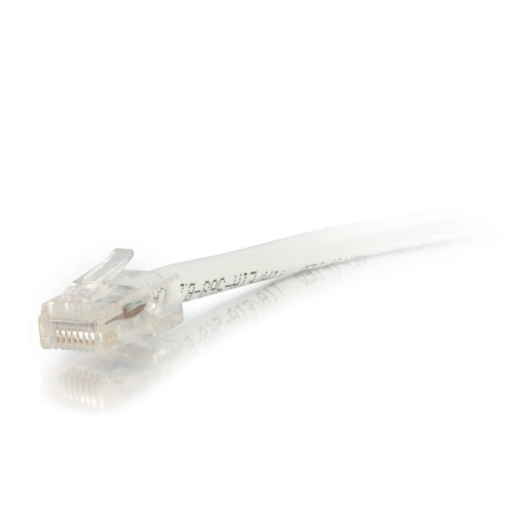 C2G 6" Cat6 networking cable White 0.15 m U/UTP (UTP)