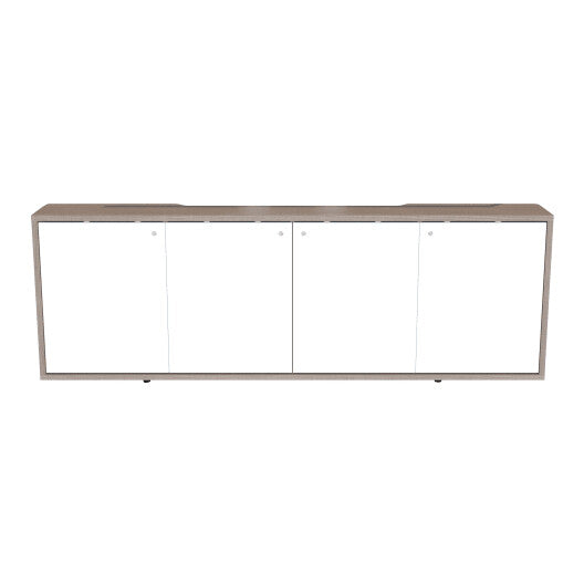 Middle Atlantic Products C3K4D1HA0D7ZPLWH AV equipment stand White, Wood