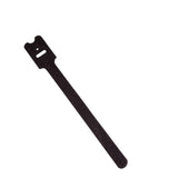 C2G 8in Screw-mountable Hook-and-Loop Cable Tie Multipack - 10 Pack