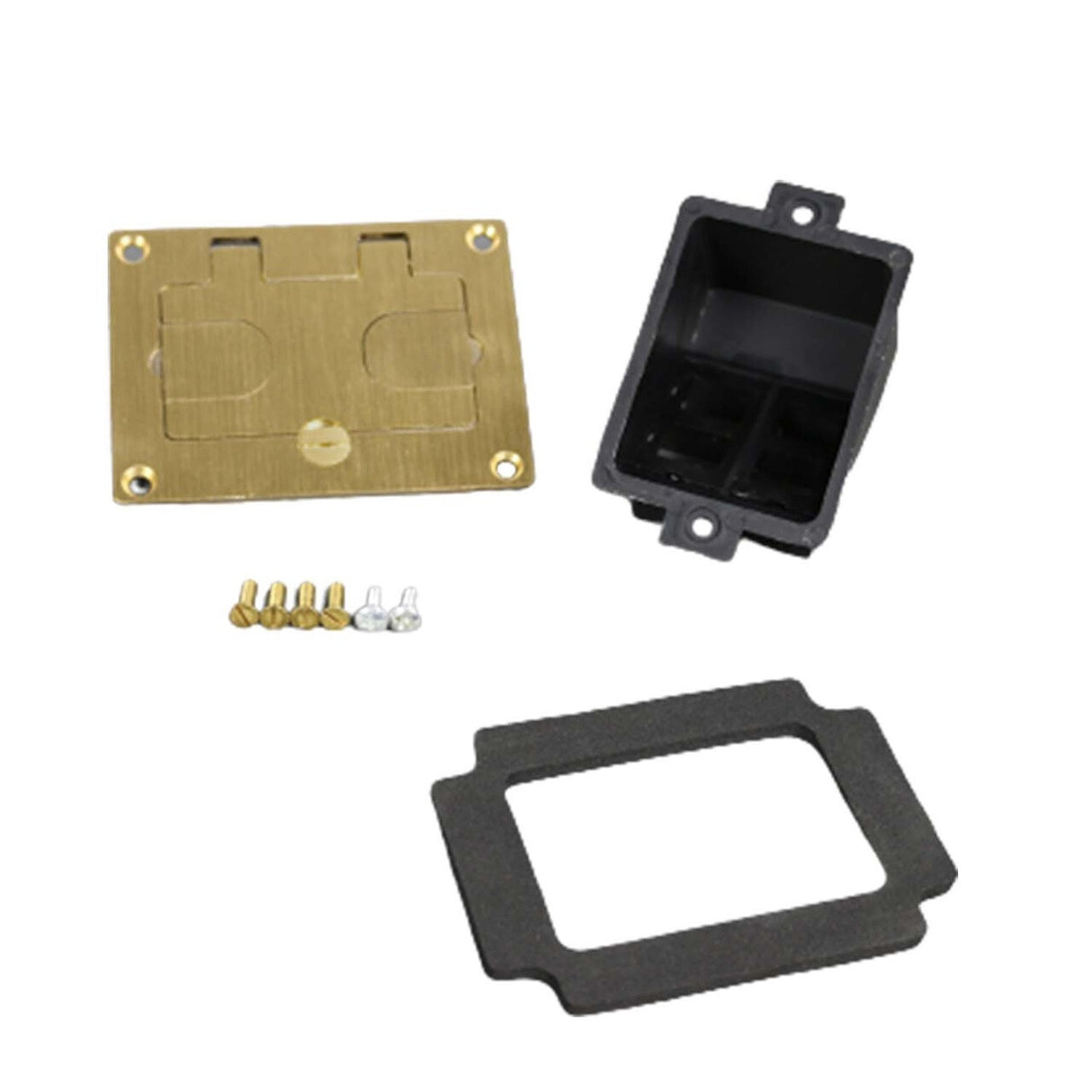 WIREMOLD 828COMTC wall plate/switch cover Brass