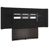 Middle Atlantic ForumTM Floor-to-Wall Mounted 66" (3 Bay) Display Stand for (1) 105" 21:9 Ultra-Wide Display, Dark Finish