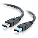 C2G 9.8ft (3m) USB 3.0 A Male to A Male Cable