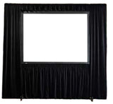 Draper UFS &amp; Cinefold Valance - I.F.R., 62" x 83", NTSC, Black velour