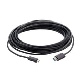 Vaddio USB 3.2 Gen 2x1 Type C to Type A Active Optical Cable Plenum from