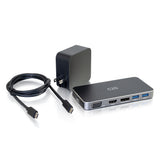 C2G USB-C® 7-in-1 Dual Display MST Docking Station with HDMI®, DisplayPortTM, VGA and Power Delivery