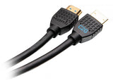 C2G 0.3m Performance Series Ultra Flexible High Speed HDMI Cable - 4K 60Hz In-Wall, CMG (FT4) Rated