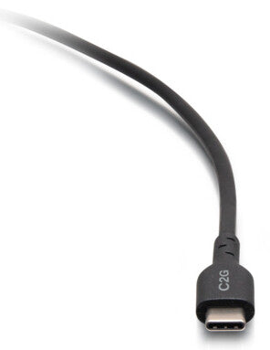 C2G 0.5m USB-C Male to USB-C Male Cable (20V 5A) - USB 2.0 (480Mbps)