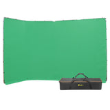 ikan BD-13F-GRN photo backdrop Aluminium, Polyester Monochromatic Green