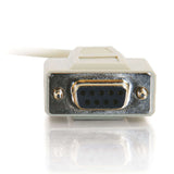 C2G 6ft (1.8m) DB9 F/F Serial RS232 Null Modem Cable - Black