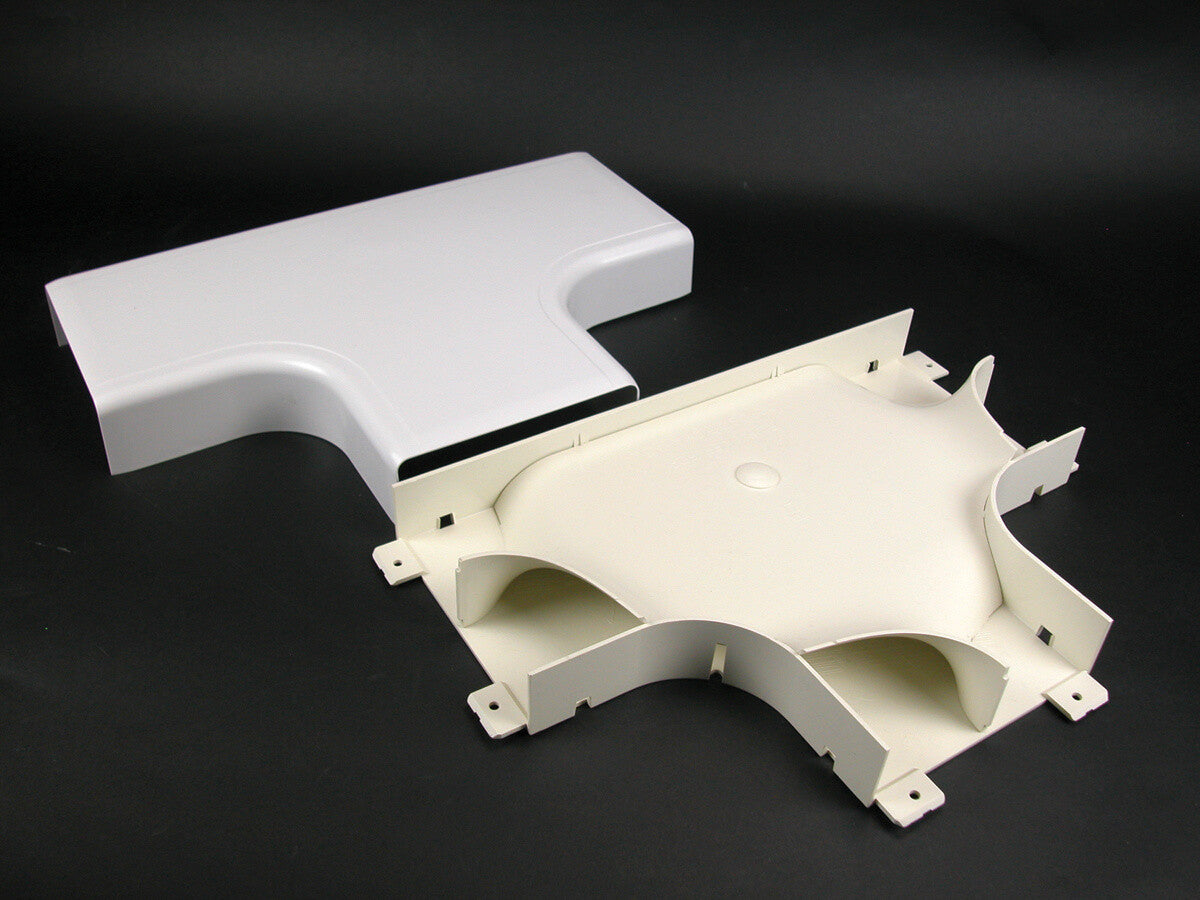 WIREMOLD 5415FO 5400 Raduised Full Capacity Tee Fitting in Ivory