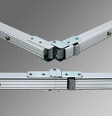 Draper Ultimate Folding Screen - Extra Heavy-Duty Legs, Anodized Aluminum