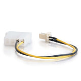 C2G 6in 3-pin Fan to 4-pin Power Adapter Cable