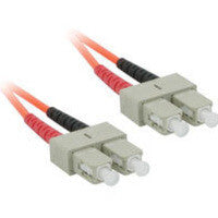 C2G Duplex Fiber Optic Patch, 2 x SC, 2 x SC, 49.21ft, Orange InfiniBand/fibre optic cable 15 m
