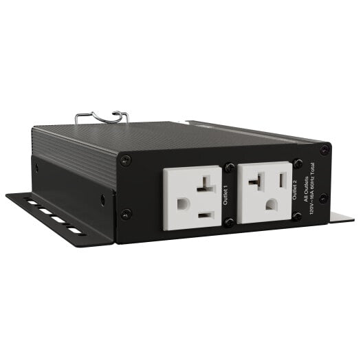 Middle Atlantic Products PDX-220C power distribution unit (PDU) 2 AC outlet(s) 0U Black, White