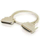 C2G 6ft (1.8m) DB37 M/F Serial RS232 Extension Cable