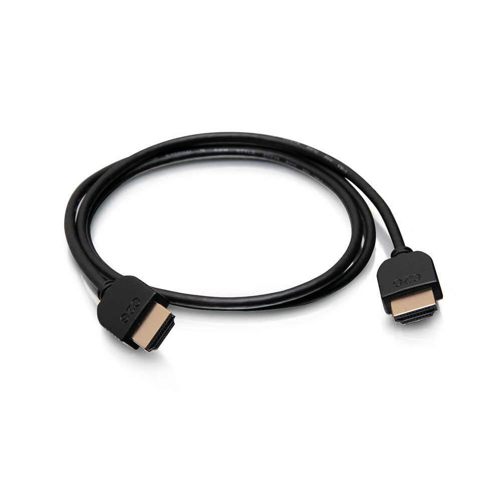 C2G 1.8m Flexible High Speed HDMI Cable with Low Profile Connectors - 4K 60Hz