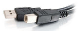 C2G USB 2.0 A/B Cable Black 5m USB cable USB A USB B