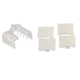 C2G 180° Cat6 RJ45 UTP Keystone Jack - White