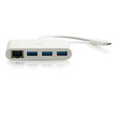C2G 29746 laptop dock/port replicator USB 3.2 Gen 1 (3.1 Gen 1) Type-C White
