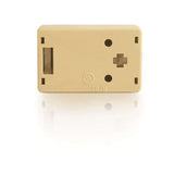 C2G 1-Port Keystone Jack Surface Mount Box - White