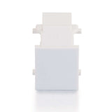 C2G Snap-In Blank Keystone Insert Module - White