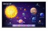 Avocor AVS-8610E interactive whiteboard 2.18 m (86") 3840 x 2160 pixels Touchscreen Black USB / RF Wireless