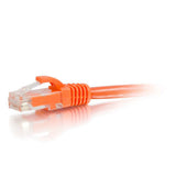 C2G 0.5ft (0.15m) Cat5e Snagless Unshielded UTP Ethernet Network Patch Cable - Orange