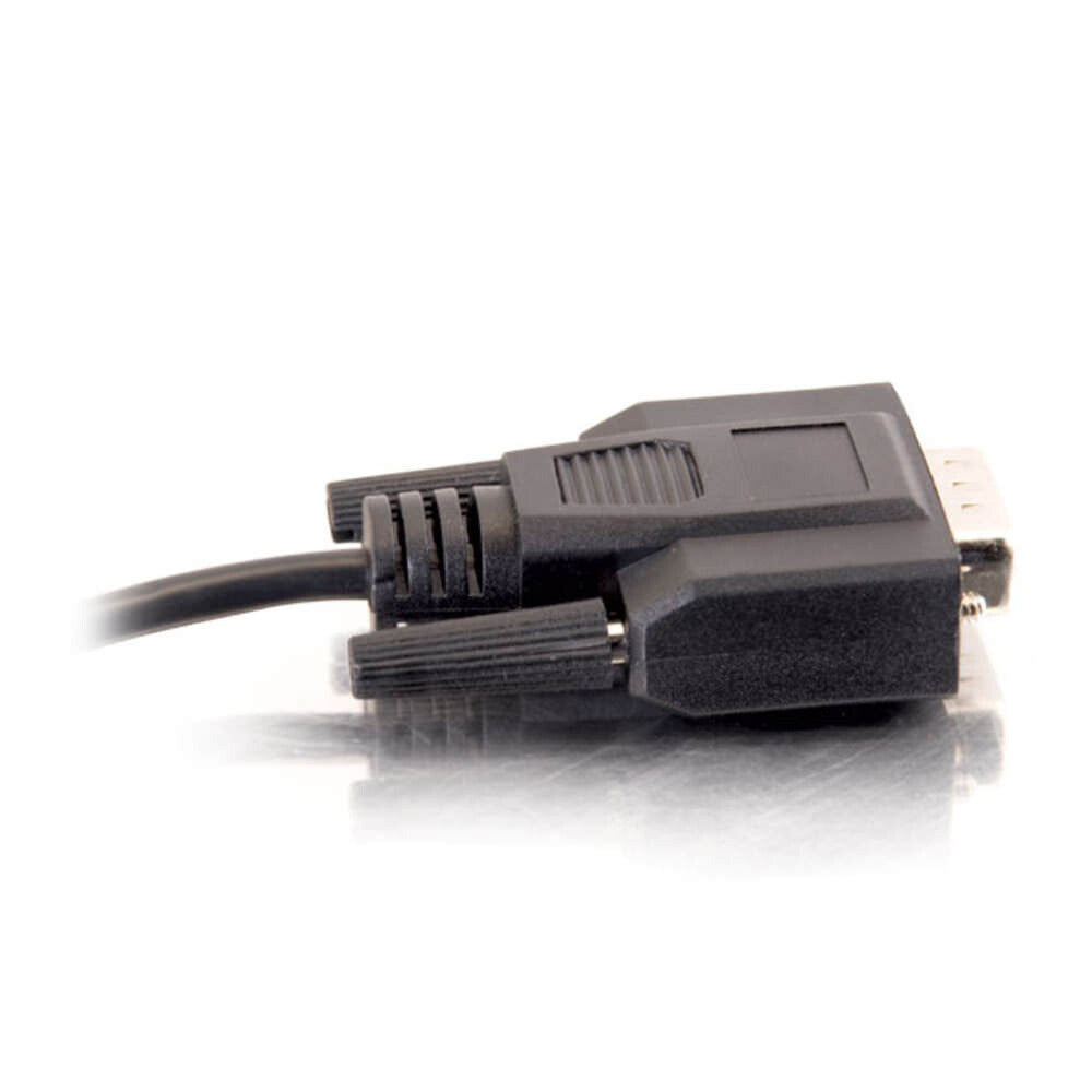 C2G 3ft (0.9m) DB9 M/M Serial RS232 Cable - Black
