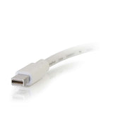 C2G Mini DisplayPort to DVI-D Active Adapter Converter - White