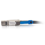 C2G 54255 Serial Attached SCSI (SAS) cable 1 m Black, Metallic