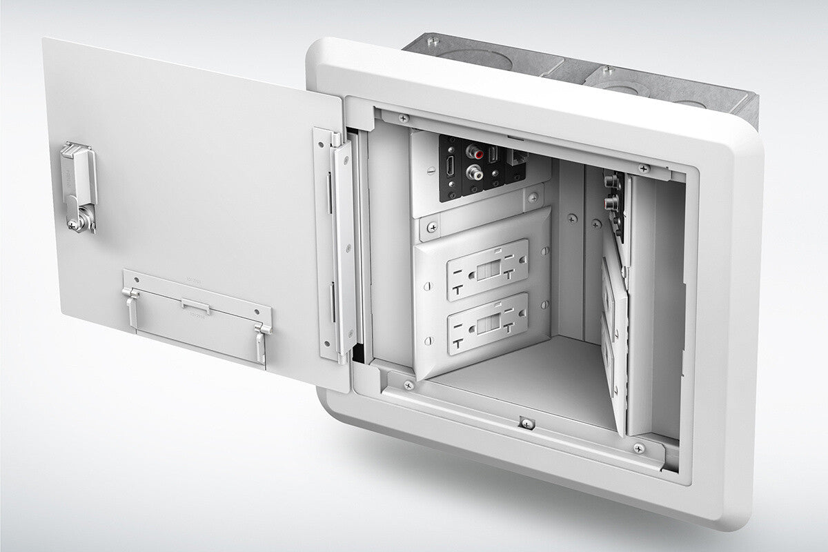 WIREMOLD EHWB8-BK outlet box White