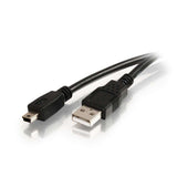 C2G 6.6ft (2m) USB 2.0 A to Mini-B Cable