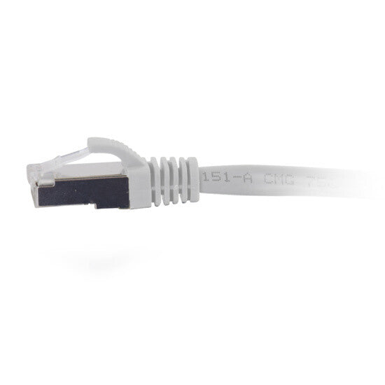 C2G 15ft Cat6a networking cable White 4.6 m S/FTP (S-STP)