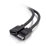 C2G 6 ft DisplayPortTM Male to Female Extension Cable