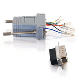 C2G RJ45 to DB15 Male Modular Adapter