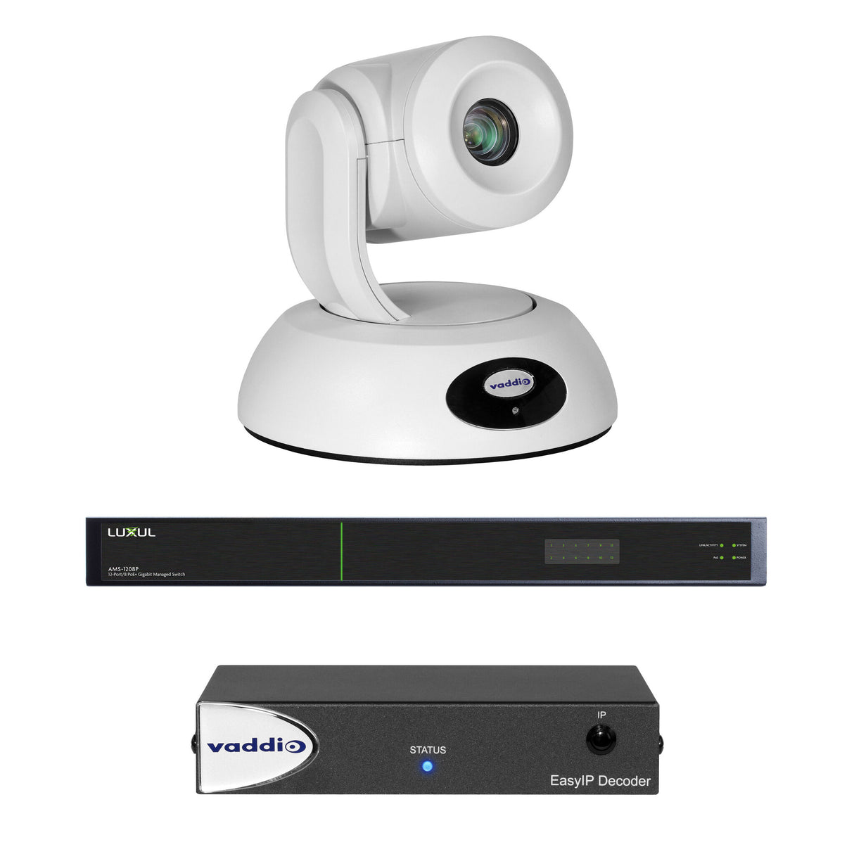 Vaddio EasyIP 20 Base Kit with Professional IP PTZ Camera