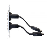 C2G 39875 wall plate/switch cover Aluminium