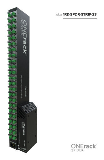 TV One 1RK-SPDR-STRIP-23 power distribution unit (PDU) 10 AC outlet(s) Black